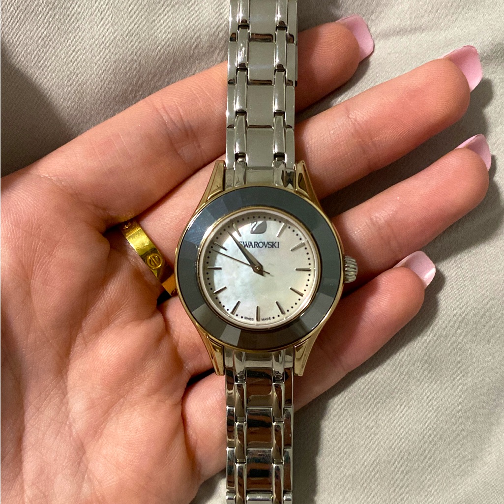 Swarovski Alegria Watch In Silver